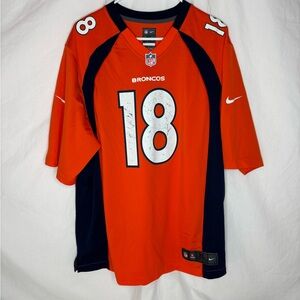 NFL Nike Peyton Manning 18 jersey sizeXL short sleeve mesh side panels